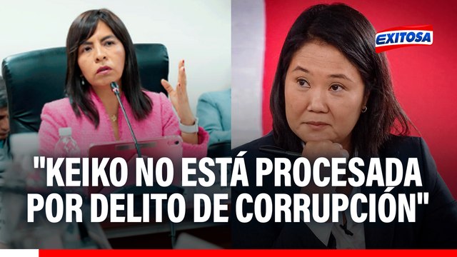 Caso 'Cócteles': Keiko Fujimori no está procesada por un delito de corrupción , señala su abogada