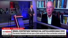 Haddad irá à Justiça e à OMC contra tarifaço de Trump; Dora Kramer, Barbosa e Kobayashi analisam