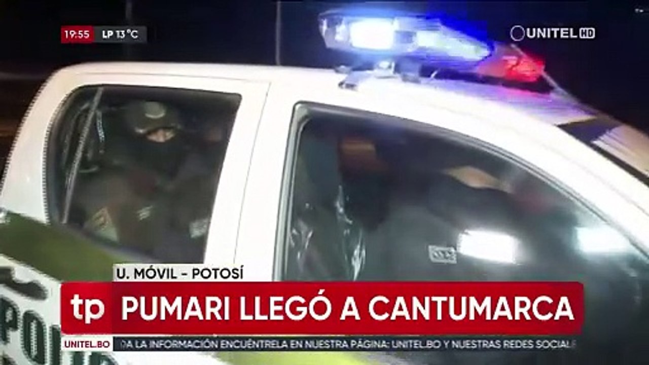 Pumari ya está en la cárcel de Cantumarca y ahora deberá esperar su audiencia por el caso de la quema del TED de Potosí