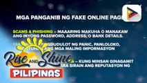 MIL | Ano ang fake online pages scam at paano ito maiiwasan?