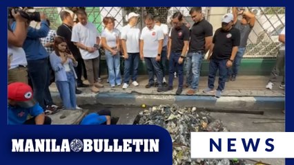 MMDA, Mayor Isko and other officials lead declogging operations at Padre Faura in Manila