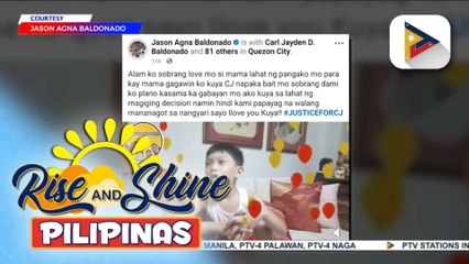 Isa sa tatlong estudyanteng nabagsakan ng debris mula sa isang gusali sa Quezon City, pumanaw na