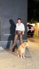 maxi trying to make up his sartorial opinion for those pants hrithik’s gf saba azad seen arriving for a screening in khar