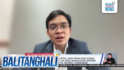 Batangas 1st Dist. Rep. Leviste - Ang pinalitan kong congressman ang pumili sa mga nanalong bidder ng DPWH projects, ayon sa district engineer | Balitanghali