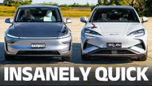 DRAG RACE: Tesla Model Y dethroned by BYD Sealion 7