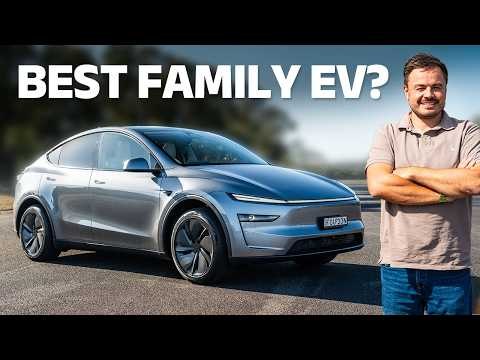 NEW Tesla Model Y detailed review (inc 0-100 & braking)