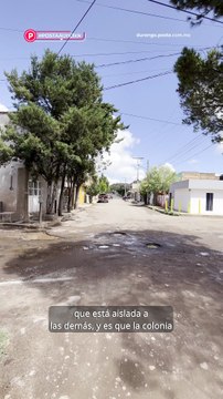 📍En Durango hay una colonia donde solo puedes entrar y salir por el mismo lugar… ¿sabes cuál es? 🚘🛣️