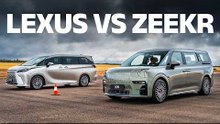LUXURY VAN DRAG RACE: Zeekr 009 vs Lexus LM: China vs Japan!!