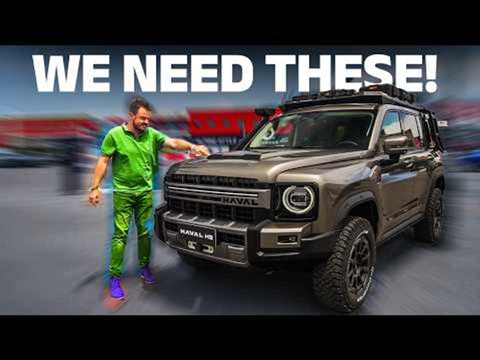 Driving the CRAZY Chinese cars we wish we got...in a car park! GWM, Wey, Haval, Tank...all driven