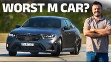NEW BMW M5 review (inc. 0-100 & skids): This was ALMOST the worst car in M history
