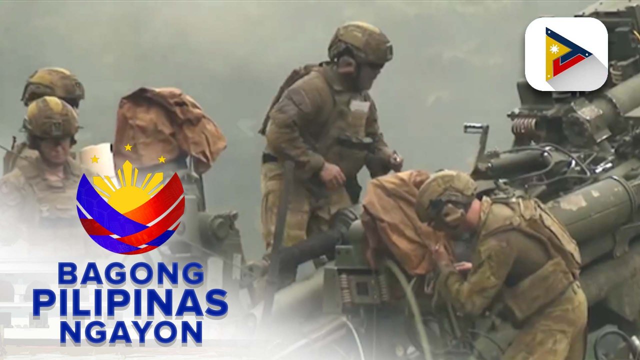 Mga howitzer ng Pilipinas at Australia, bumida sa live fire exercises sa Nueva Ecija