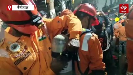 नैनीताल में घर में आग लगने से बुजुर्ग महिला की मौत, बेटे की ऐसे बची जान