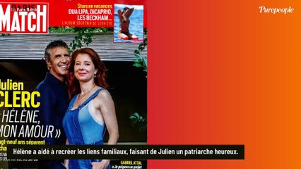 "Je n'ai pas été une briseuse de couple" : La femme de Julien Clerc l'a rencontré quand il était marié mais fait une mise au point