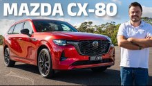 Mazda CX-80 (inc. 0-100 & braking) review: Worth spending extra for the hybrid?