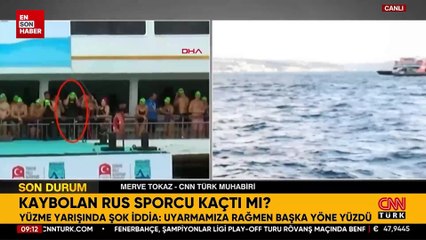 Boğaziçi yüzme yarışında kaybolan Rus yüzücüyle ilgili şok iddia