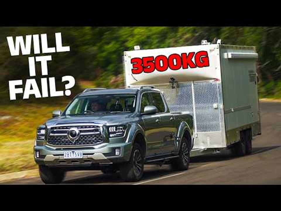 GWM Cannon Alpha PHEV towing STRESS TEST: This blew us away...