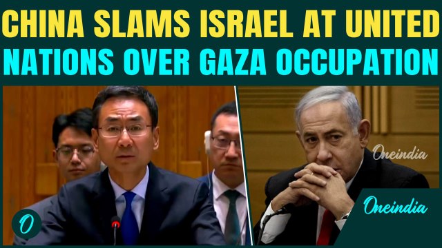 WATCH How China Blasts Israel As The ‘Occupying Power’ at the United Nations