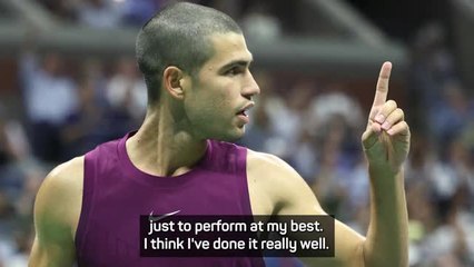 More rest has meant better results - Carlos Alcaraz