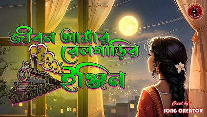 জীবন আমার রেল গাড়ির ইঞ্জিন 🚂 | Jibon Amar Rail Garir Engine | Bangla Sad Song 2025 🥀 | সেরা কষ্টের গান 💔