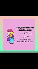 Surga Itu Di Bawah Telapak Kaki Ibu