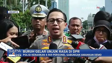 [LIVE] Buruh Gelar Demo di DPR, Tuntut Hapus Outsourcing dan Tolak Upah Murah | SAPA PAGI