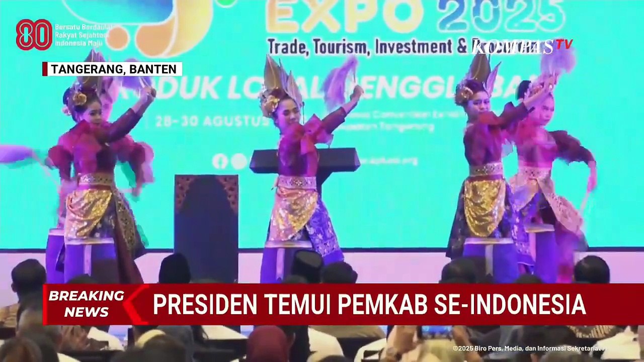 BREAKING NEWS! Presiden Prabowo Buka Apkasi Otonomi Expo 2025 di ICE BSD