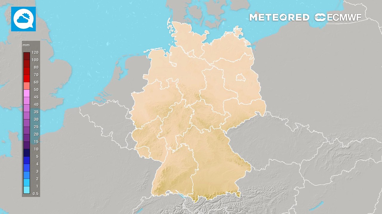 Unwetterlage: Stark- und Dauerregen einmal quer über Deutschland - örtlich kann es brisant werden