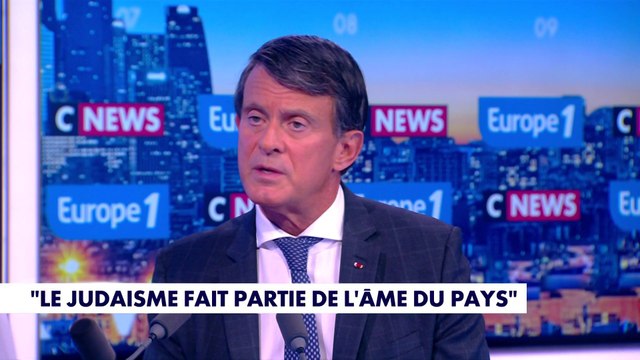 Pour Manuel Valls, le judaïsme fait partie de l’âme de notre pays