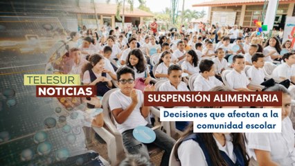 Gobierno de Paraguay suspende la provisión de alimentación escolar