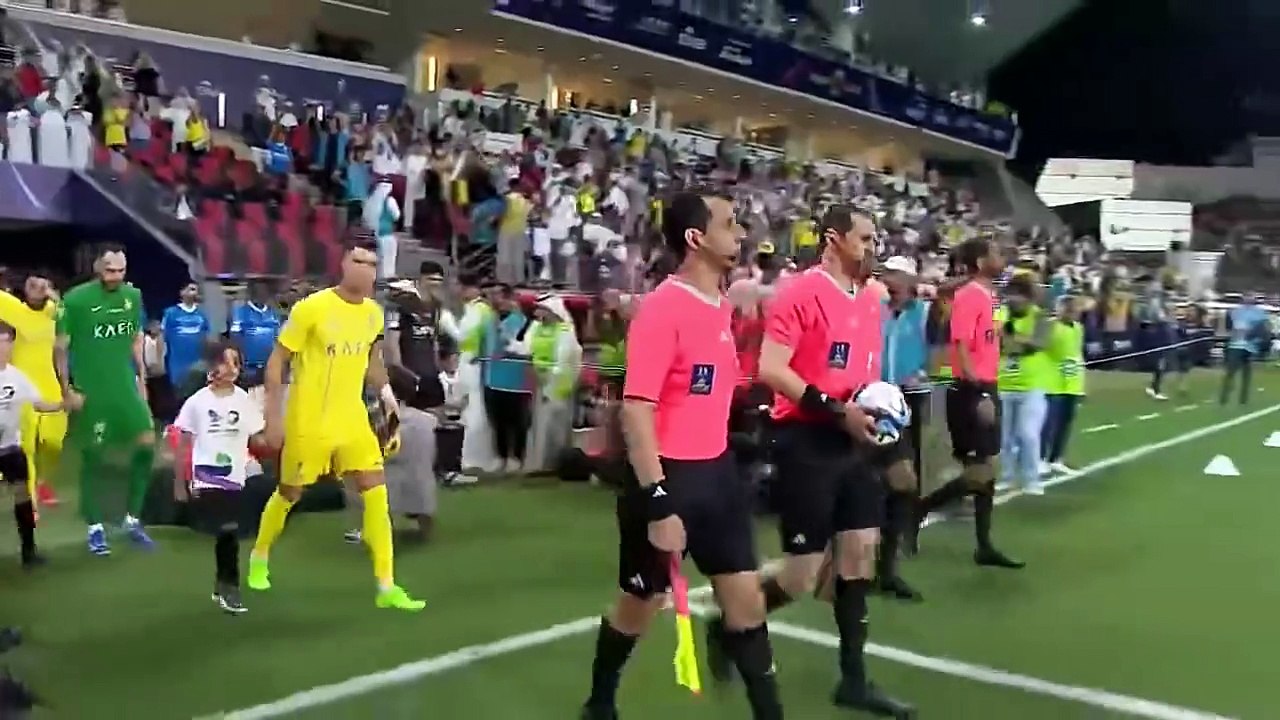 Saudi Football League  Al-Nassr and Al-Hilal match