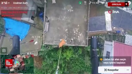 Karadenizli fındık üreticilerinin imdadına dron yetişti