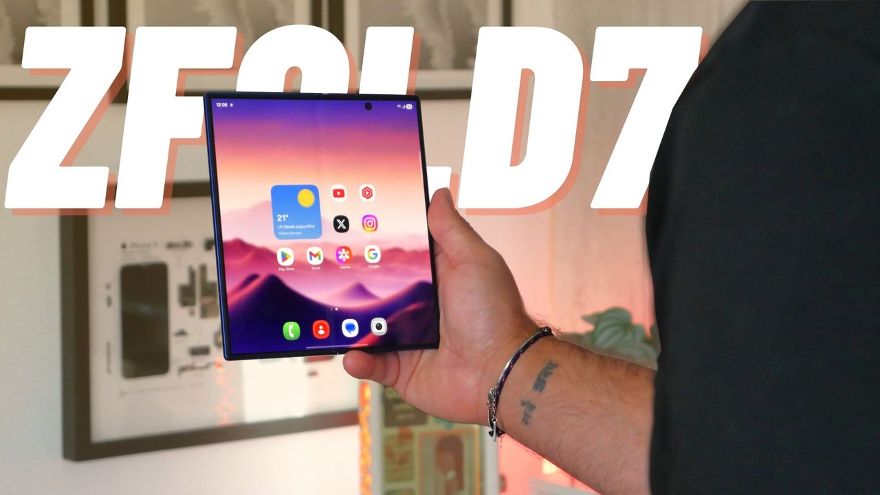 Samsung GALAXY Z FOLD 7 : mon AVIS après 1 mois d'utilisation