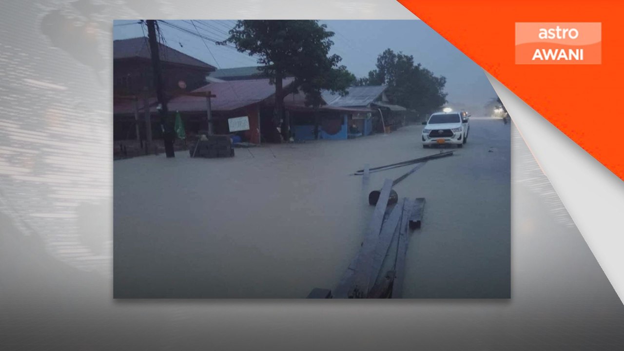 Taufan Kajiki Landa Laos, Thailand dan Vietnam