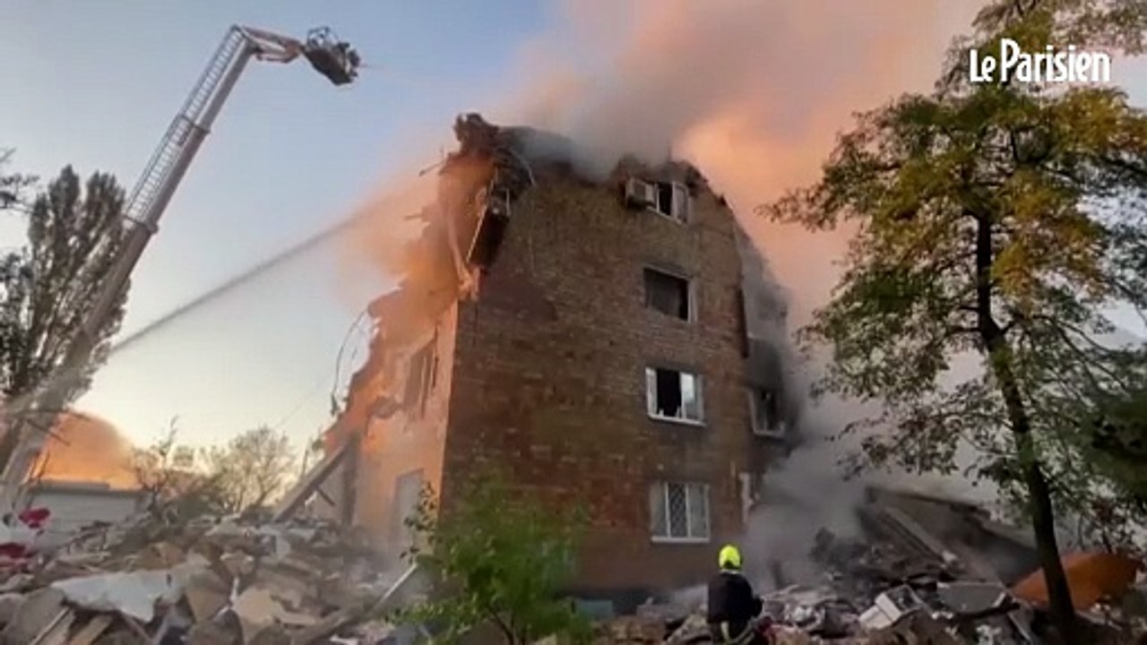 Guerre en Ukraine : Kiev visée par une importante attaque russe, au moins dix morts