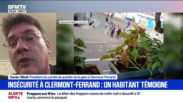 Les dealers se sont accaparés notre quartier : Xavier Gibolt, président du comité de quartier de la gare de Clermont-Ferrand, témoigne de l'insécurité liée au trafic de drogue