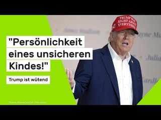 "Persönlichkeit eines unsicheren Kindes!" Trump wütet gegen Late-Night-Star