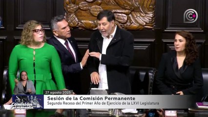 Pelea en el Senado de México entre el presidente y el líder del PRI
