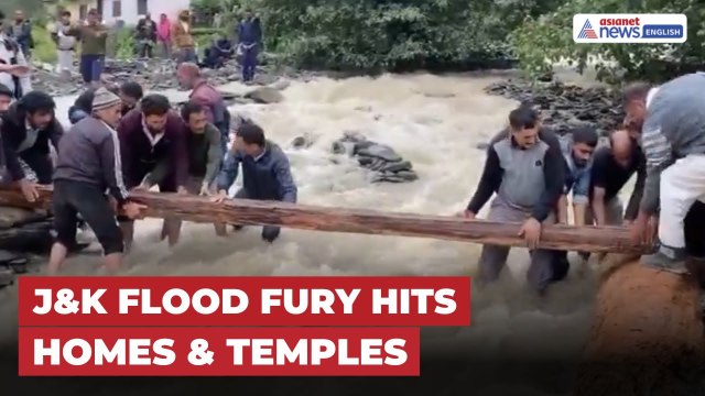J&K Floods: Bhaderwah Residents Shift as Houses, Temples Damaged