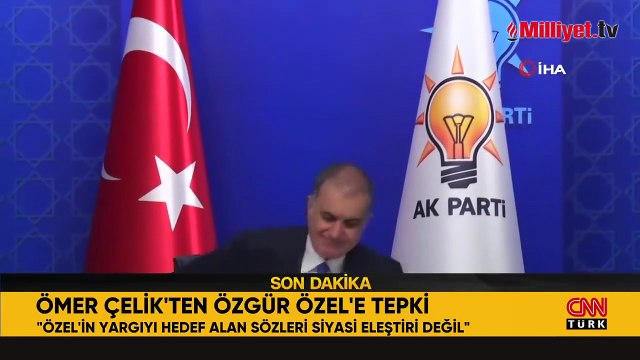 AK Parti Sözcüsü Ömer Çelik’ten Özgür Özel’e tepki: Asla kabul edilemez