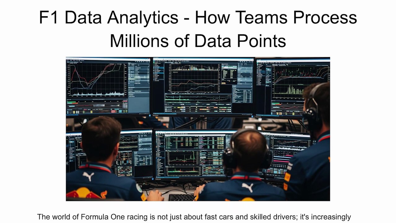 F1 Data Analytics - How Teams Process Millions of Data Points | Simran Bharaj