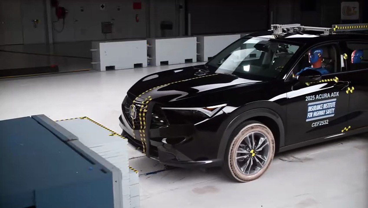 Acura ADX 2025 IIHS-Crahstest – kompakter SUV überzeugt im Sicherheitscheck
