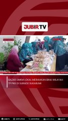 Bazar UMKM Lokal Meriahkan Bina Wilayah TP PKK di Surade Sukabumi