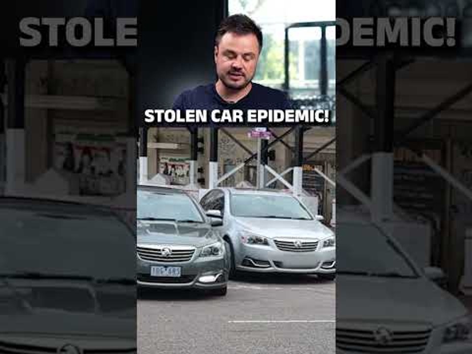 Scum thief busted stealing car