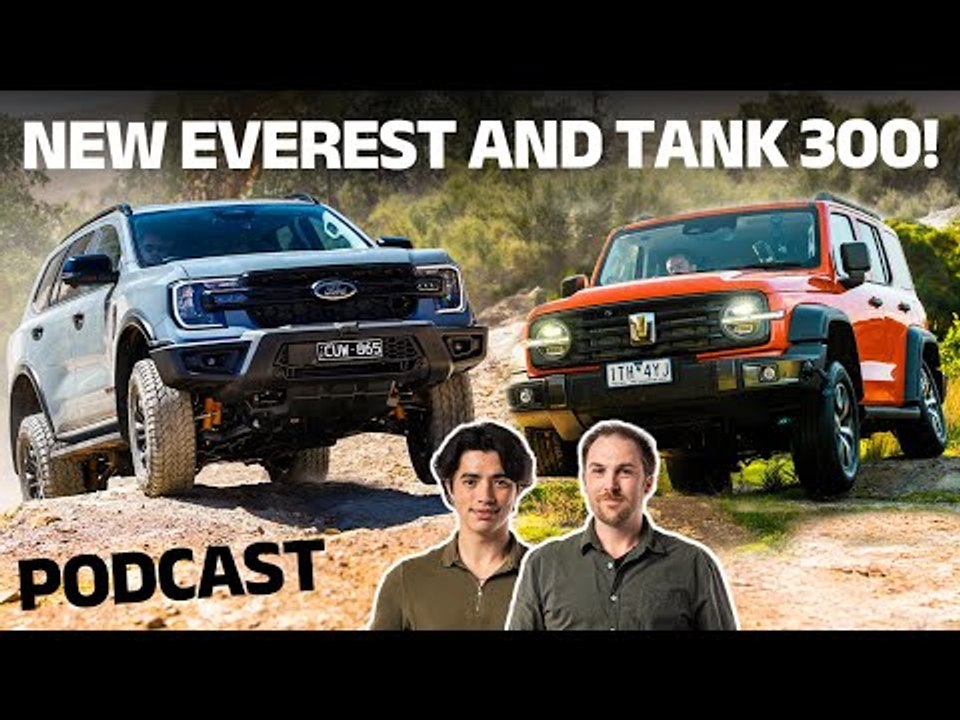 Tank 300 Diesel, Ford Everest Tremor & NVES strikes again | The CarExpert Podcast