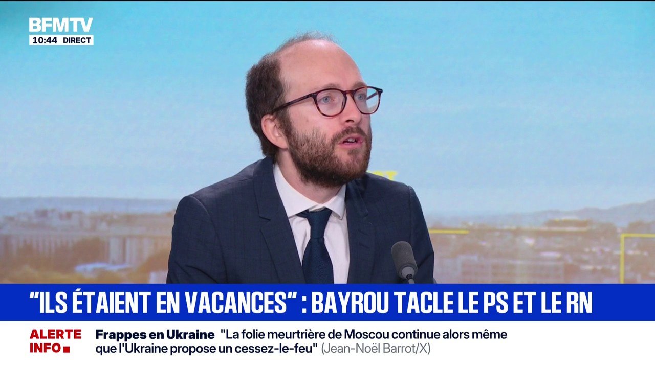 "Il va falloir un effort collectif":  Jérémie Patrier-Leitus (Horizons) réagit aux propos de François Bayrou sur "le confort des boomers"