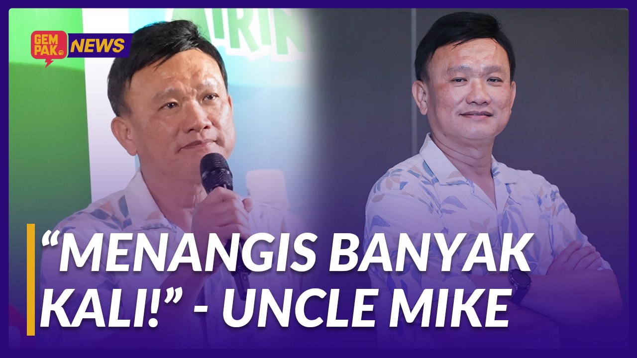 #GempakVideoNews : “Saya Bagi 10/10 Untuk Andy” - Uncle Mike Menangis Tonton Kisah Hidup Sendiri Di Layar Perak