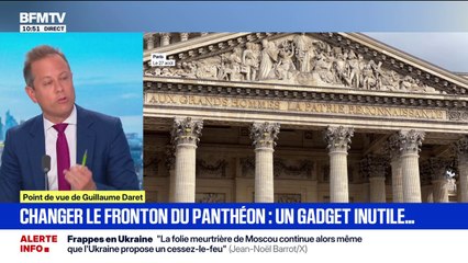 ÉDITO - Changer la devise du fronton du Panthéon pour "reconnaître pleinement la place des femmes": un gadget inutile?