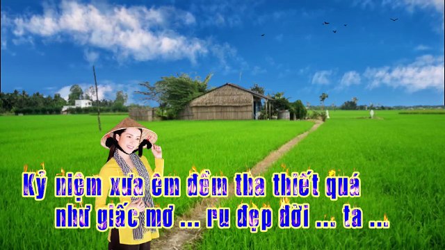 [Karaoke] BÀI CA DAO ĐẦU ĐỜI - Nhạc: Quốc Dũng - Lời: Thanh Sơn (Giọng Nữ)