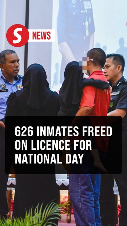 Prisons Dept releases 626 inmates on licence for National Day celebrations