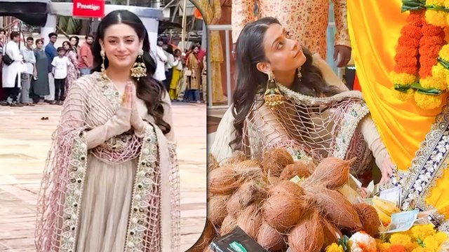 Andheri Cha Raja - Isha Malviya Seeks Blessings Of Ganpati Bappa On Ganesh Chaturthi